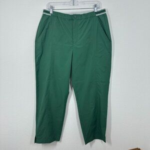 Vineyard Vines Women's Size‎ Large Dark Green Athletic Track Pants Casual Travel
